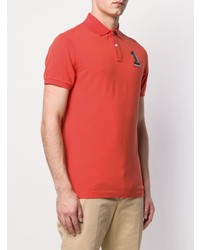 Polo brodé orange Hackett