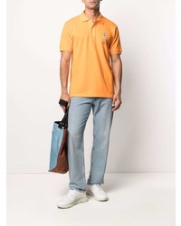 Polo brodé orange Lacoste