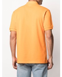 Polo brodé orange Lacoste