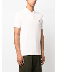 Polo brodé rose Fred Perry