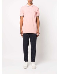 Polo brodé rose BOSS