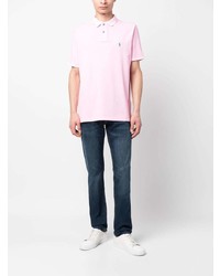 Polo brodé rose Polo Ralph Lauren