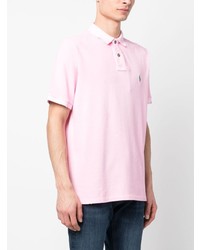 Polo brodé rose Polo Ralph Lauren