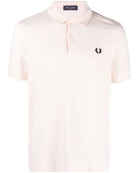 Polo brodé rose Fred Perry