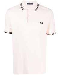 Polo brodé rose Fred Perry