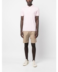 Polo brodé rose BOSS