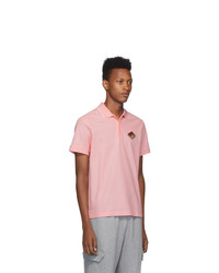 Polo brodé rose Burberry