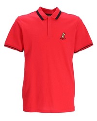 Polo brodé rouge BOSS