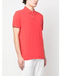 Polo brodé rouge Polo Ralph Lauren