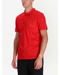 Polo brodé rouge BOSS