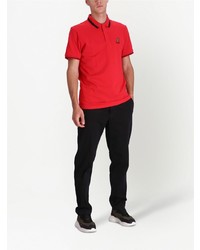 Polo brodé rouge BOSS