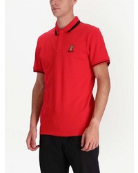 Polo brodé rouge BOSS