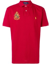 Polo brodé rouge Polo Ralph Lauren