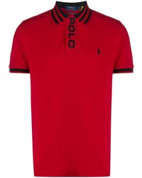 Polo brodé rouge Polo Ralph Lauren