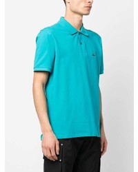 Polo brodé turquoise C.P. Company