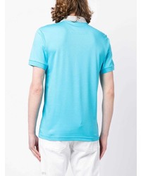 Polo brodé turquoise BOSS