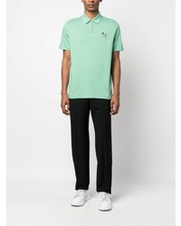 Polo brodé vert menthe PS Paul Smith