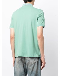 Polo brodé vert menthe PS Paul Smith