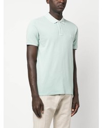 Polo brodé vert menthe Woolrich