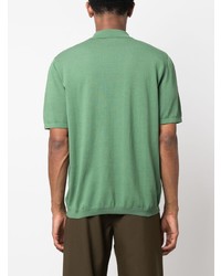 Polo brodé vert menthe A.P.C.