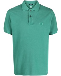 Polo brodé vert C.P. Company