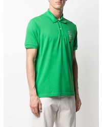 Polo brodé vert Lacoste