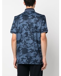 Polo camouflage bleu marine G/FORE