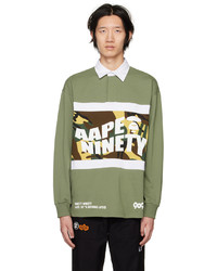 Polo camouflage marron clair AAPE BY A BATHING APE
