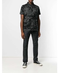 Polo camouflage noir Polo Ralph Lauren