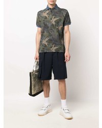 Polo camouflage olive Etro