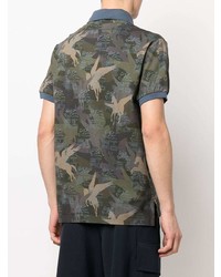 Polo camouflage olive Etro