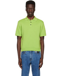 Polo chartreuse Wooyoungmi
