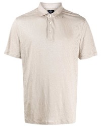 Polo en lin beige Hackett