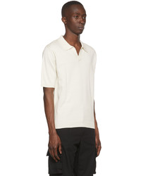 Polo en lin blanc Norse Projects