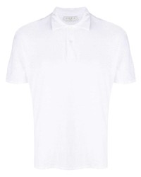 Polo en lin blanc Sandro Paris