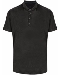 Polo en lin noir 120% Lino