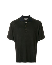 Polo en lin noir Common Wild