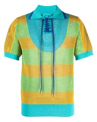 Polo en tulle turquoise Botter