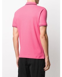 Polo fuchsia Stone Island