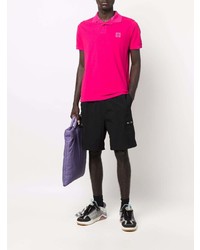 Polo fuchsia Stone Island