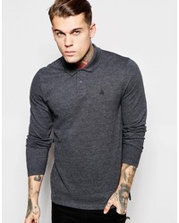 Polo gris foncé Asos