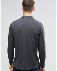 Polo gris foncé Asos