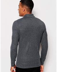 Polo gris foncé Asos