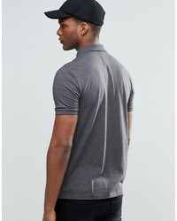 Polo gris foncé Asos