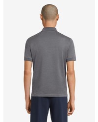 Polo gris foncé Ermenegildo Zegna