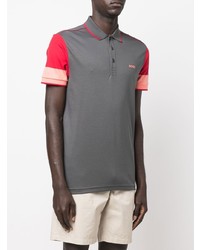 Polo gris foncé BOSS