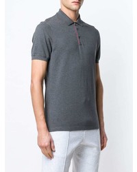 Polo gris foncé Brunello Cucinelli