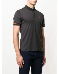 Polo gris foncé Emporio Armani