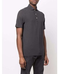 Polo gris foncé Lardini