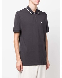 Polo gris foncé Emporio Armani